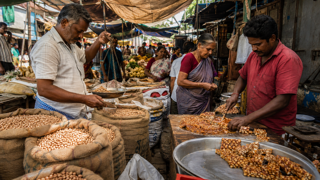 Groundnut Brittle: The English Name Behind India's Favorite Peanut-Jaggery Candy