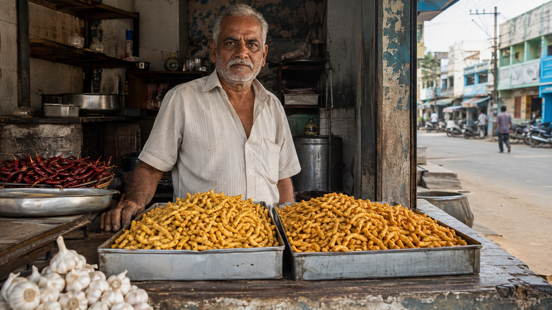 Sattur Sev: How a Gujarati Snack Became Tamil Nadu's Favorite Spicy Kara Sev