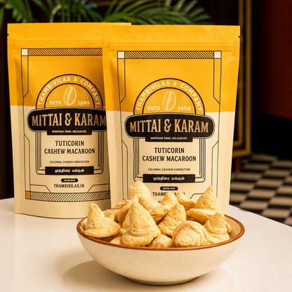 Tuticorin Cashew Macaroon package by Thambivilas