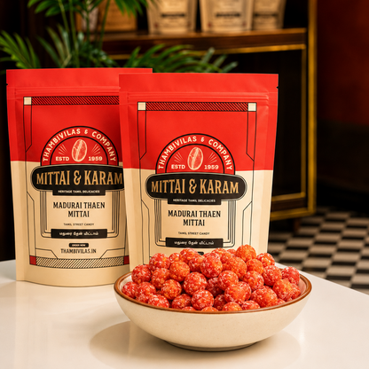 Traditional Tamil sweet or snack package by Thambivilas