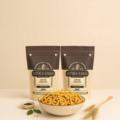 Tamil sweets and savoury snacks in the Taste of Tamil Nadu hamper