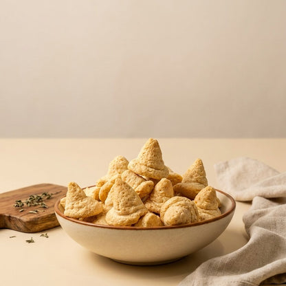 Tuticorin Cashew Macaroon served in a ceramic bowl